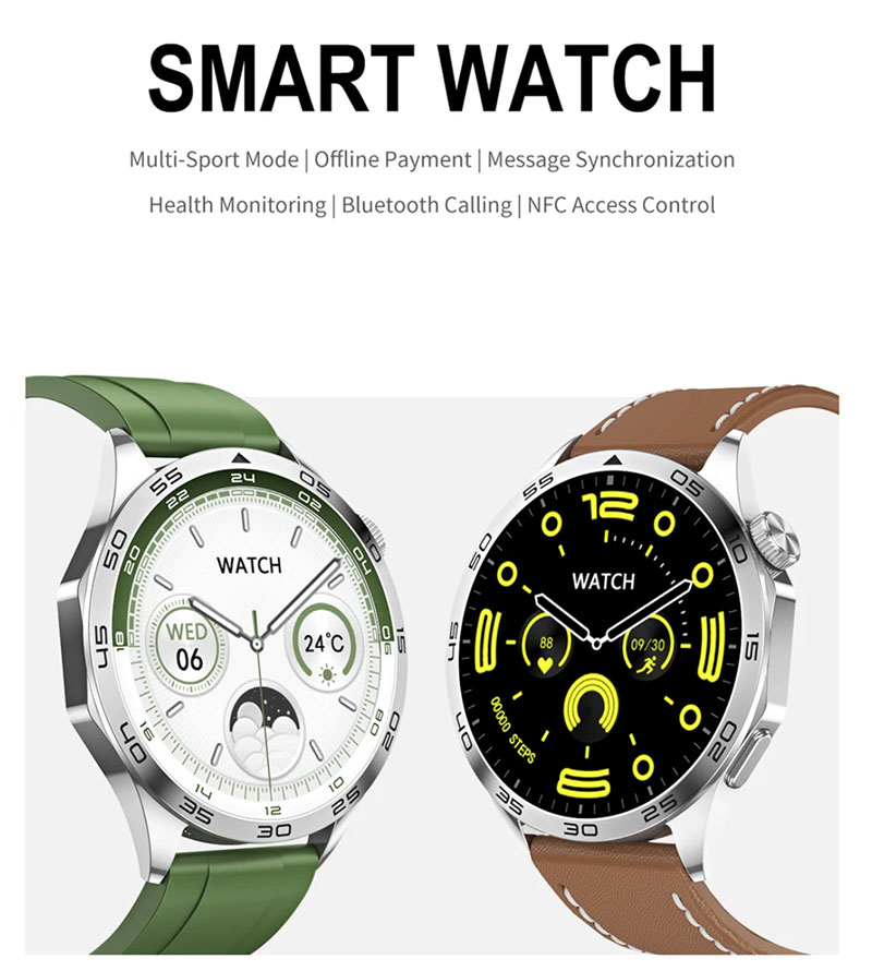 ETOtalk Huawei Watch GT4 41mm HarmonyOS Bluetooth Call Smartwatch AMOLED HD  Screen GPS Sport Fitness Watch 1.32 inch IP68 Waterproof Smartwatch