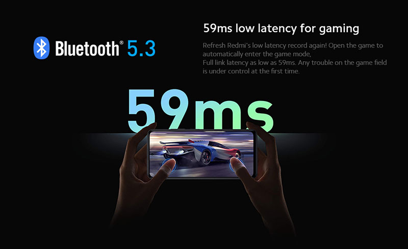 Redmi Buds 3 Pro with Bluetooth 5.2, up to 35db active noise cancellation,  low latency gaming mode rolling out globally
