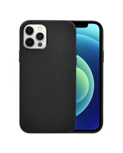 Calfskin Genuine Leather Protective Cover Case For iphone 13 / 13 Pro / 13 Pro Max / 12 / 12 Pro Max