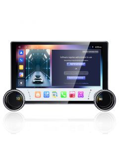 Car central control screen Carplay Android large screen navigation intelligent interconnection HD reversing image Bluetooth Android dual knob car navigation