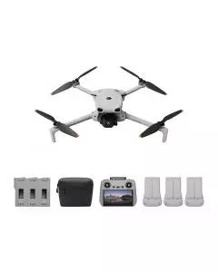DJI Lito X1 Fly More Combo With DJI RC 2(screen), 4K Camera Drone for Beginners, Obstacle Sensing, ActiveTrack, 15km Video Transmission, 3 Batteries
