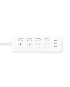 Xiaomi Mijia Power Socket Strip With Control Switch 3 USB 4 Ports Big Plug Extension Patch Board For Mi Home