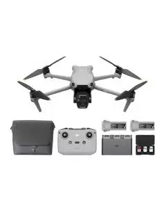 DJI Air 3S Fly More Combo (RC-N3) Drone with 1" CMOS Wide-Angle Camera, 60fps HDR Video & 14 Stops of Dynamic Range, 20km Transmission Range