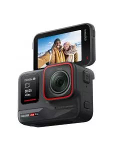 Insta360 Ace Pro Waterproof Action Camera Co-Engineered with Leica, 2.4" Flip Screen & Advanced AI Features