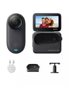 Insta360 GO 3S - 128GB 4K Tiny Portable Vlogging Camera, Hands-Free POVs