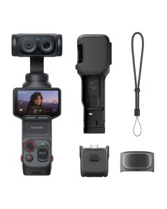 Insta360 Luna Ultra - 8K Vlogging Camera with Dual Leica Lenses, 12× Zoom, 1" Sensor, Detachable 2" Touchscreen, Triple AI Chip