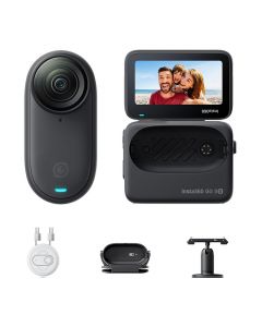 Insta360 GO 3S - 64GB 4K Tiny Portable Vlogging Camera, Hands-Free POVs