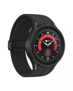 SAMSUNG Galaxy Watch 5 Pro R920 45mm LTE Smartwatch w/ Body, Health, Improved Battery, Sapphire Crystal Glass, GPS Route Tracking, Titanium Frame