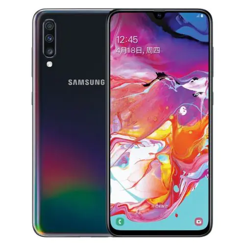 Samsung Galaxy A70 A7050 4G LTE Dual Sim Android 9.0 Octa Core 2.0GHz 6.7 inch FHD+ 32.0+5.0+8.0MP Tri-lens Camera