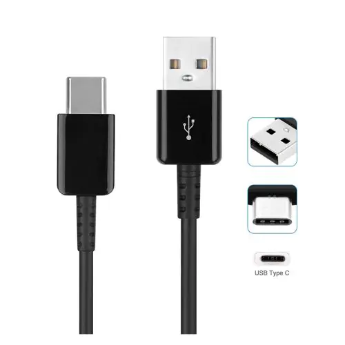 Type C Fast Charger Cable For Samsung  S10 / S10+ / S10e / S9 / S9+ / S8 / S8+ / Note8 / Note9