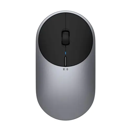 Xiaomi Portable Wireless Mouse2 Bluetooth 4.0 Aluminium Alloy ABS Material Gaming Mouse RF 2.4GHz Dual Mode Connect Mi 1200DPI