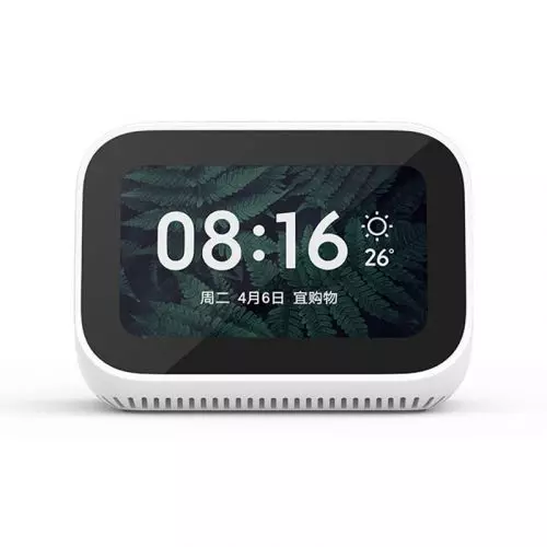 Xiaomi AI Touch Screen Bluetooth 5.0 Speaker Digital Display Alarm Clock WiFi Smart Connection with Video doorbell Mi speaker