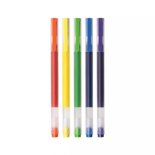 Xiaomi mijia pen colorful neutral pen 4 times writing length 8.5g frosted brush body pigment ink 0.5mm writing