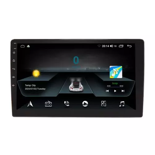 Car central control screen Android GPS navigation smart Bluetooth WiFi Internet access car all-in-one machine
