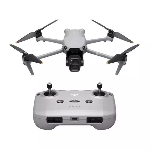 DJI Air 3S (RC-N3), 4K Dual-Lens Drone with 1" CMOS Wide-Angle Camera, 60fps HDR Video & 14 Stops of Dynamic Range, 20km Transmission Range