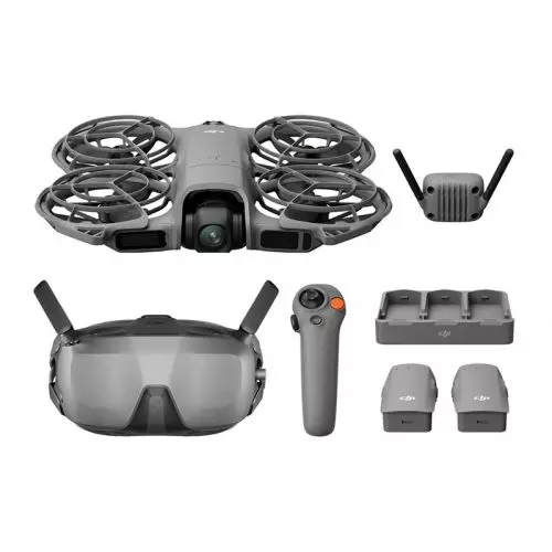 DJI Neo 2 Motion Fly More Combo With RC Motion 3 & Goggles N3, Stable Transmission With Digital Transceiver, FPV Flying, 3 Batteries