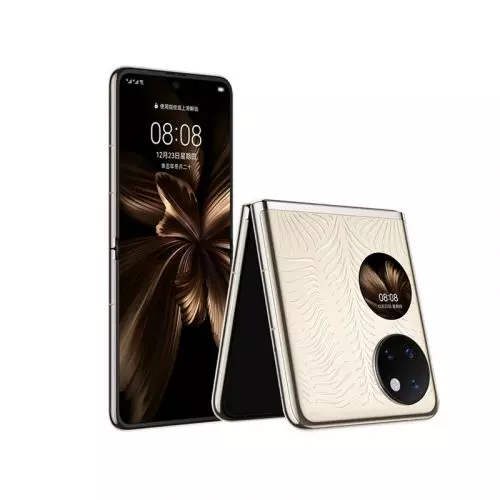 Huawei P50 Pocket Dual Sim HarmonyOS 2.0 Snapdragon 888 10.7MP + Tri-lens Camera 6.9 inch AMOLED