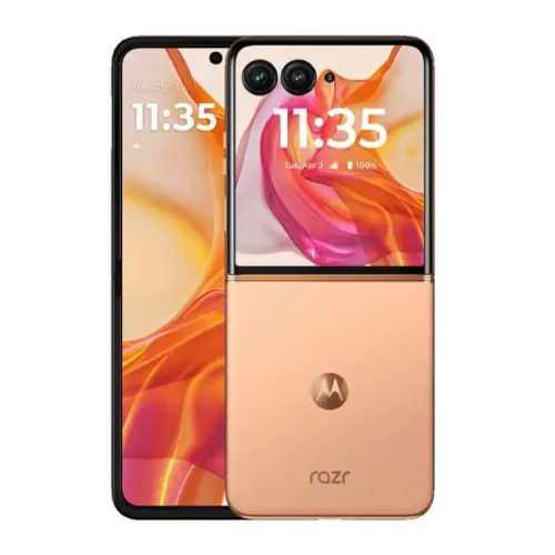 Second-hand Motorola moto razr 50 Ultra 5G Dual SIM Android 14 Snapdragon 8s Gen 3 32.0MP + Dual Camera 6.9 inch AMOLED