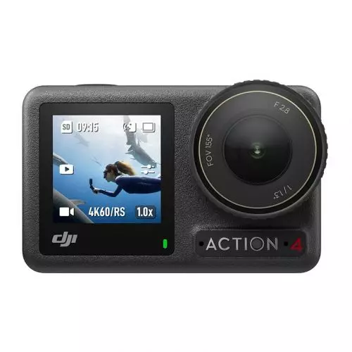 DJI Osmo Action 4 Creator Combo, Waterproof Action Camera with 1/1.3" Sensor, 4K/120fps Video,10-bit & D-Log M Color Performance, Vlogging Camera