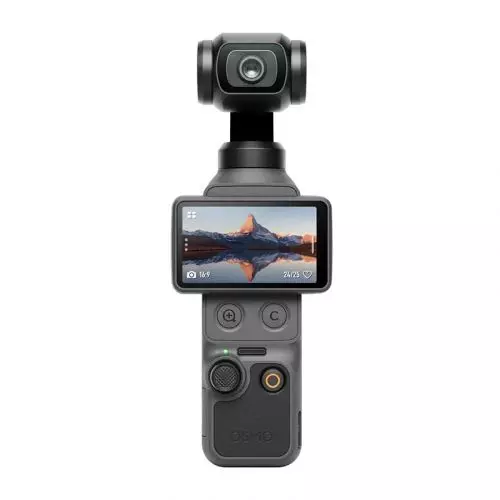 DJI Osmo Pocket 4 Creator Combo, 4K/240fps Vlog Camera, 3-Axis Stabilization, Active Track 7.0, 2 Mics +Grip Tripod + 128GB Memory