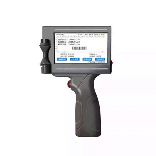 T8 intelligent HD inkjet printer handheld production date manual coding machine digital QR code price label machine number automatic laser coding machine