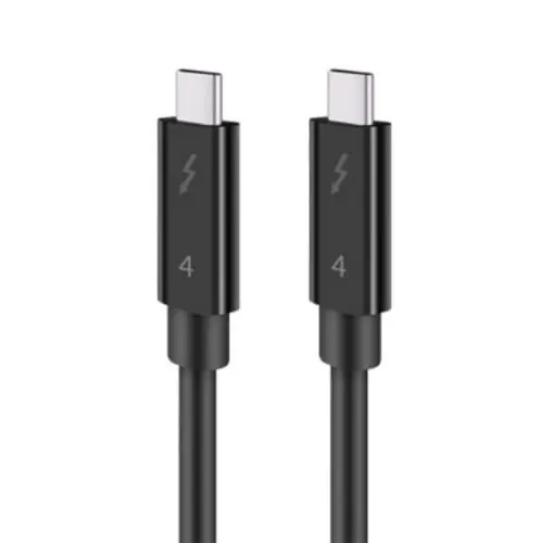 Thunderbolt3 / 4 Type C to Type C Cable 40G 100W PD Fast Charge  Compatible with USB4.0/3.1 audio and video 5/8K high-speed data cable