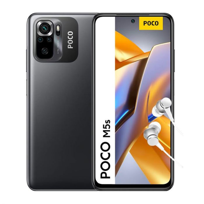 ETOtalk POCO M5s Global Version 4G Dual Sim Android 12 Helio G95 13.0MP +  Four Camera 6.43 inch AMOLED